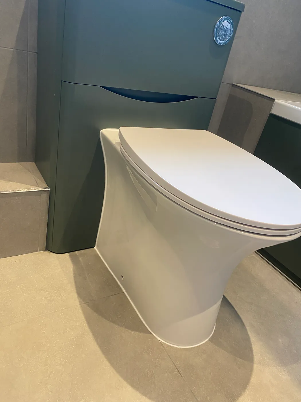 Vanity unit and designer WC — Project Fox, Surrey & Sussex